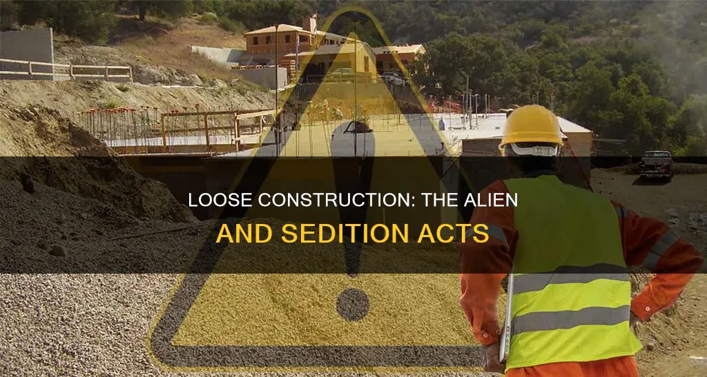 what proposal represented a loose construction of the constitution