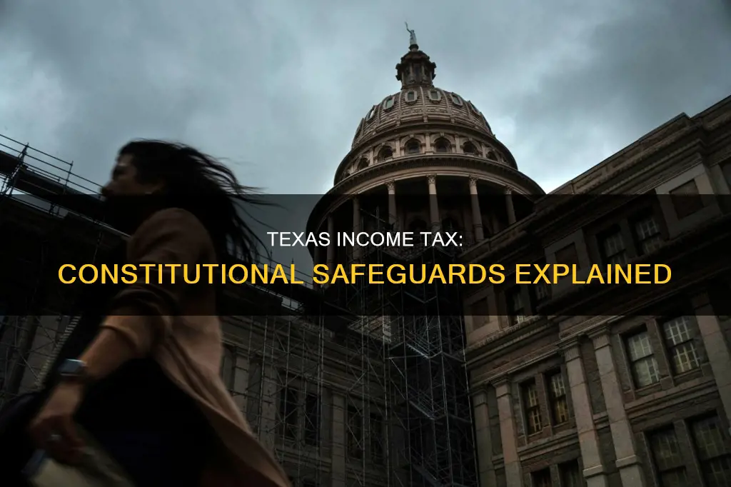 what protects texas from income tax constitution