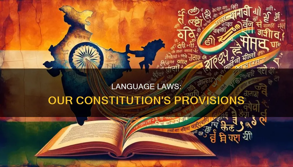 what provisions are there in our constitution regarding language