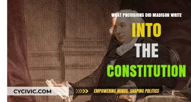 Madison's Constitution: Provisions and Their Impact