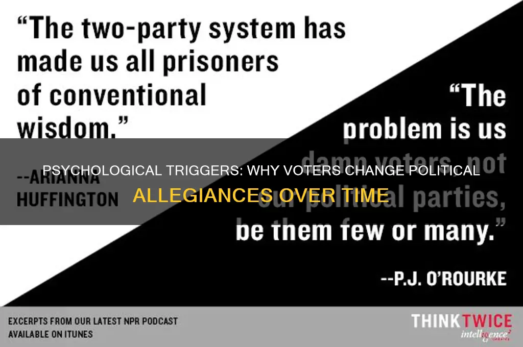 what psychology makes a person switch political parties