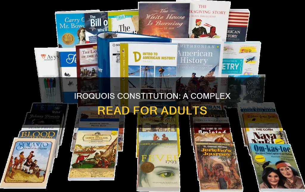 what readong level is the understanding the iroquois constitution
