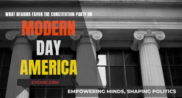 Constitution Party: Regional Support in Modern America