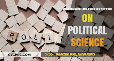 Exploring Political Science: Engaging Research Topics for Academic Inquiry