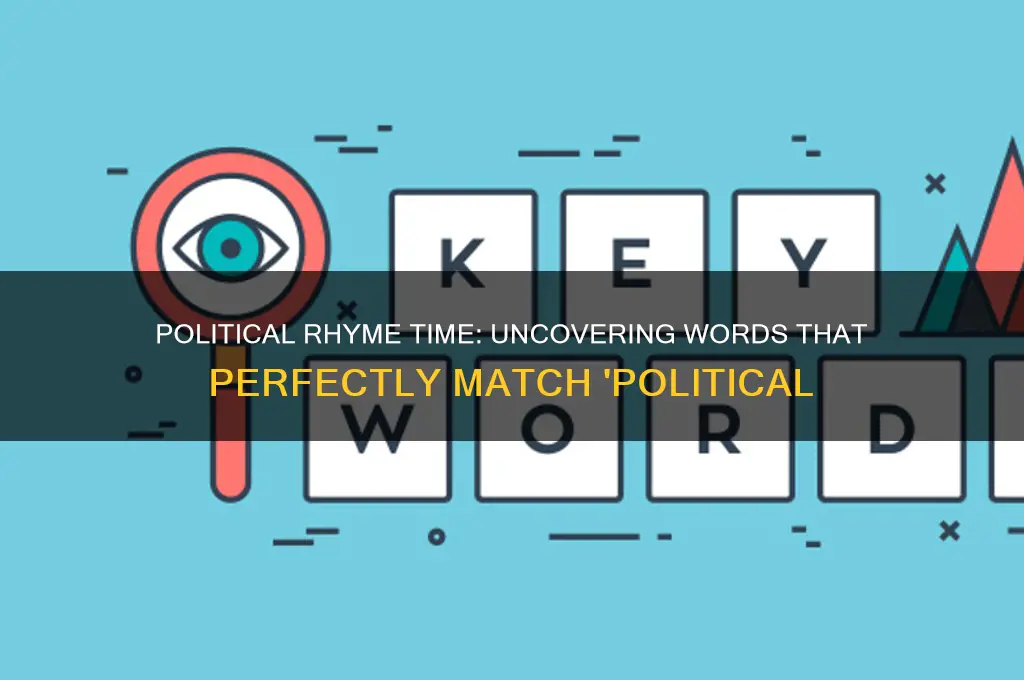 what rhymes with political