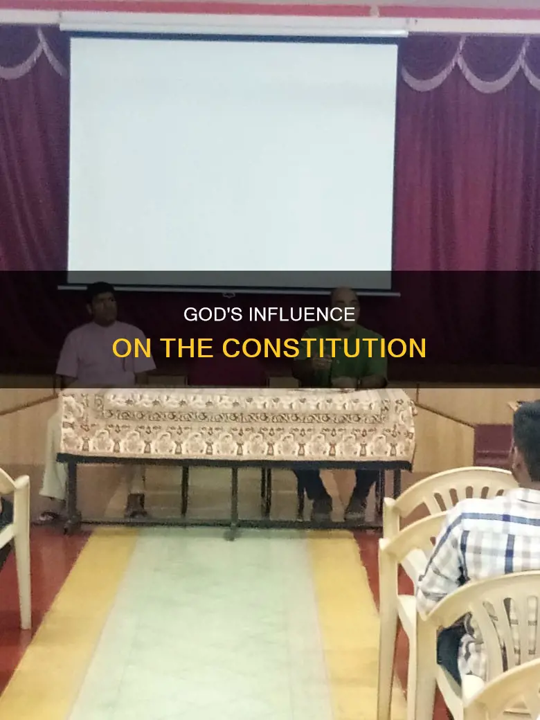 what role did god play in forming the constitution