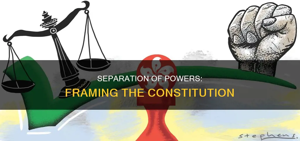what role did seperation of powers play in forming constitution