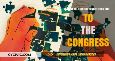 The Congress' Constitutional Role: Lawmakers and Balancers