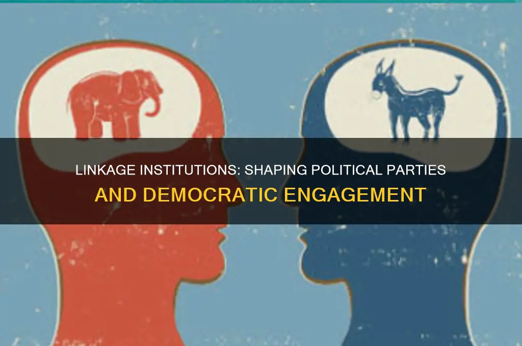 what role do linkage institutions play in political parties