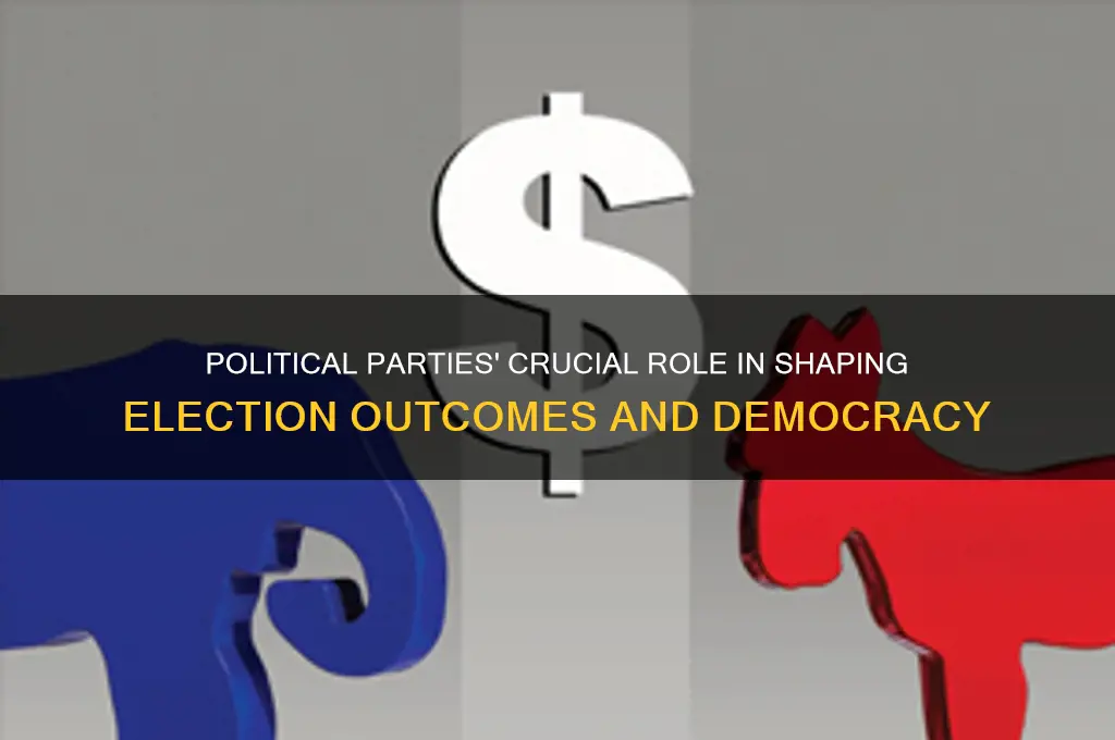 what role do political parties play in an election
