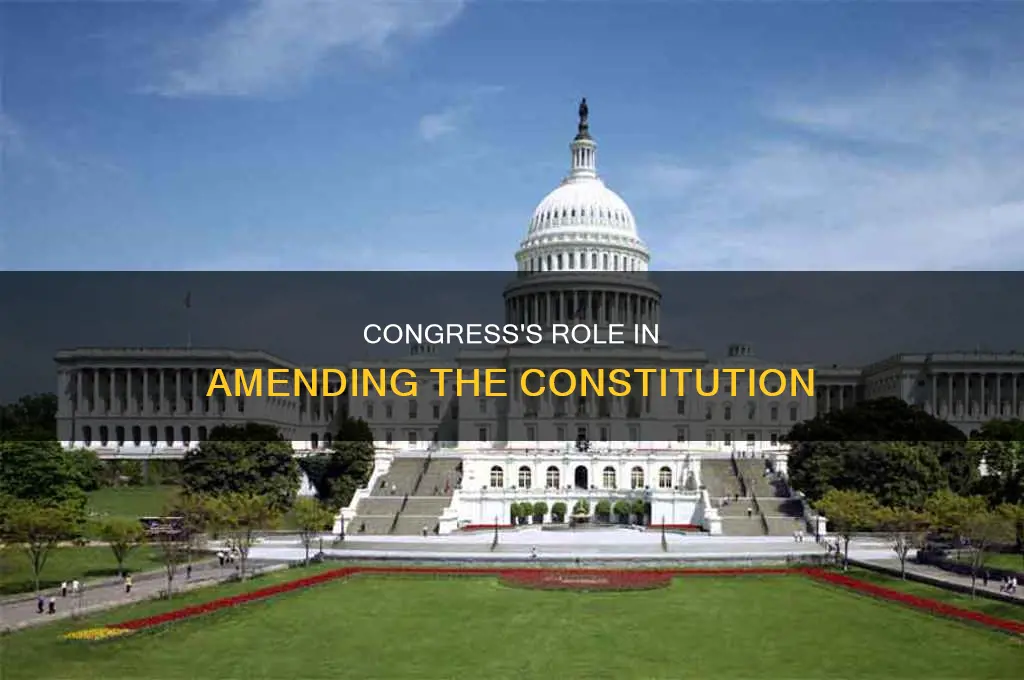what role does congress have in passing a constitutional amendment