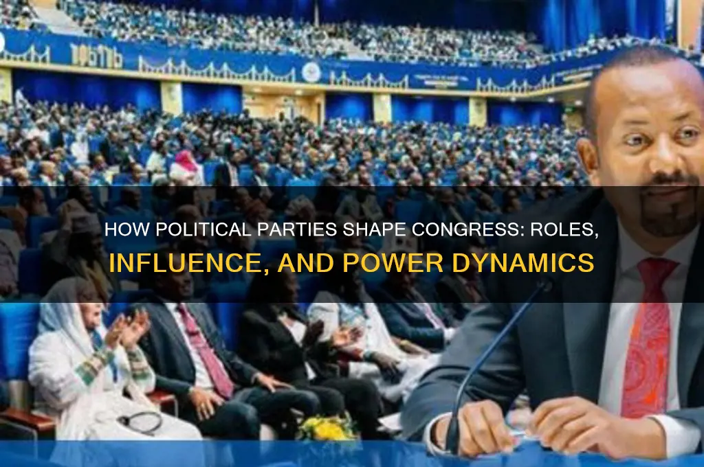 what roles do political parties play in the organization congress