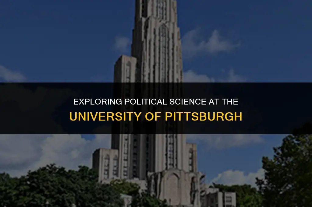 what school is political science in at pittsburgh