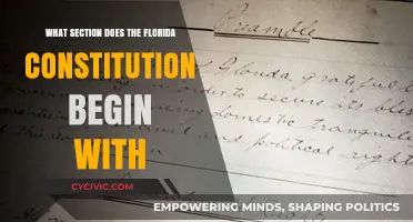 The Florida Constitution: Understanding Its Opening Section