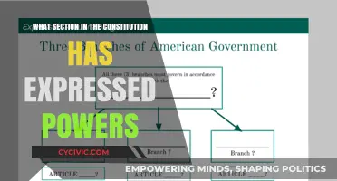 Exploring Expressed Powers in the Constitution