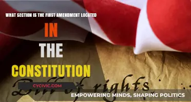 Where to Find the First Amendment in the Constitution