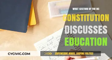 Exploring the NC Constitution's Education Section