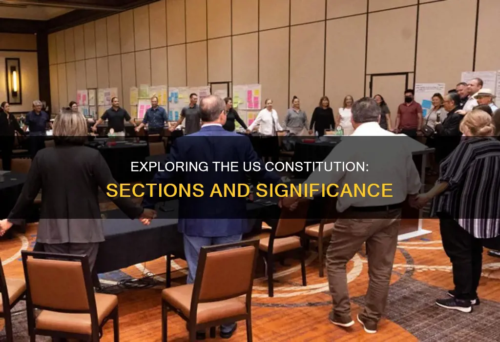 what sections are covered in the us constitution
