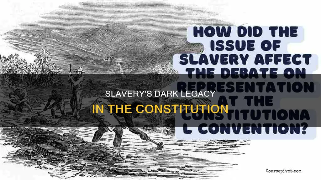 what sections of the constitution refer to slavery