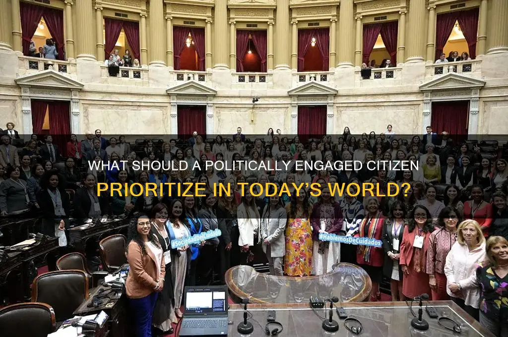 what should a politically