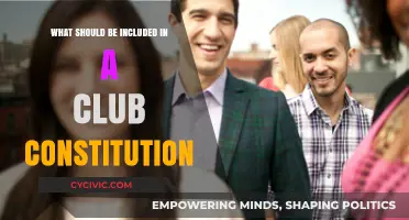 Club Constitution: Key Elements for Success