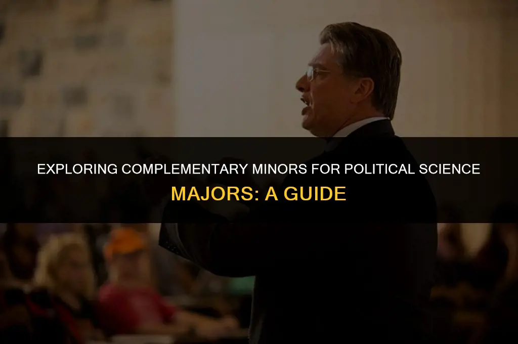 what should i minor political science major with