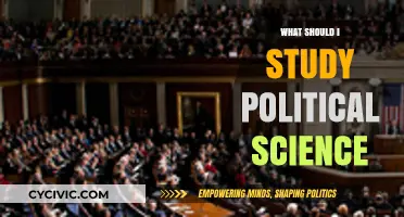 Exploring Political Science: A Guide to Choosing Your Study Path