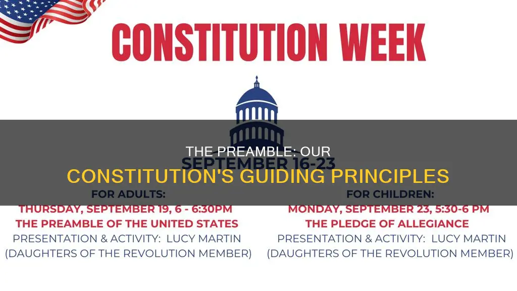 what significance to the constitution does peramble have