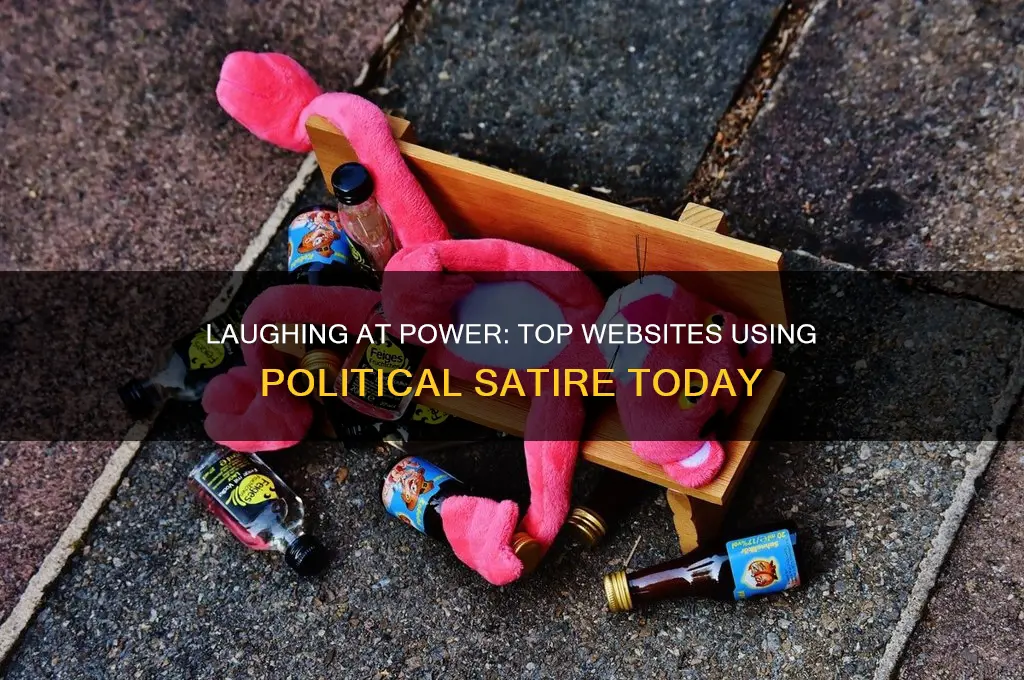 what sites use political satire