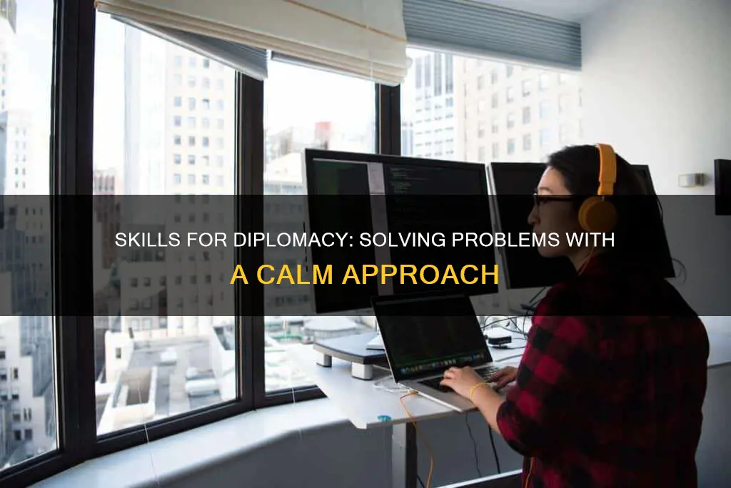 what skills require diplomacy and problem solving