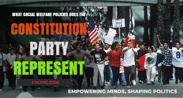 Constitution Party's Welfare Policies: A Comprehensive Overview