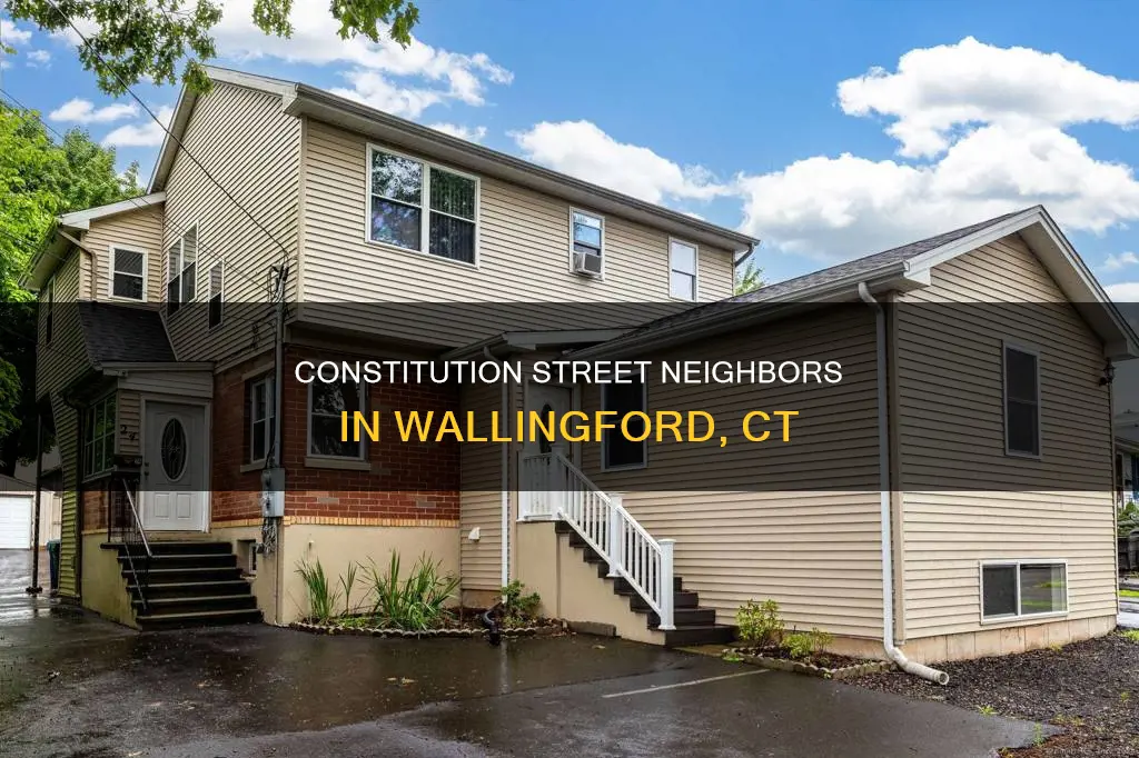 what srreet is near constitution st in wallingford ct