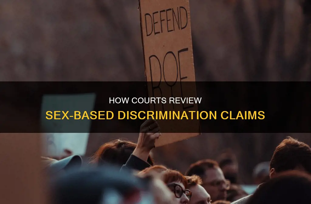 what standard of constitutional review is applied to sex-based discrimination