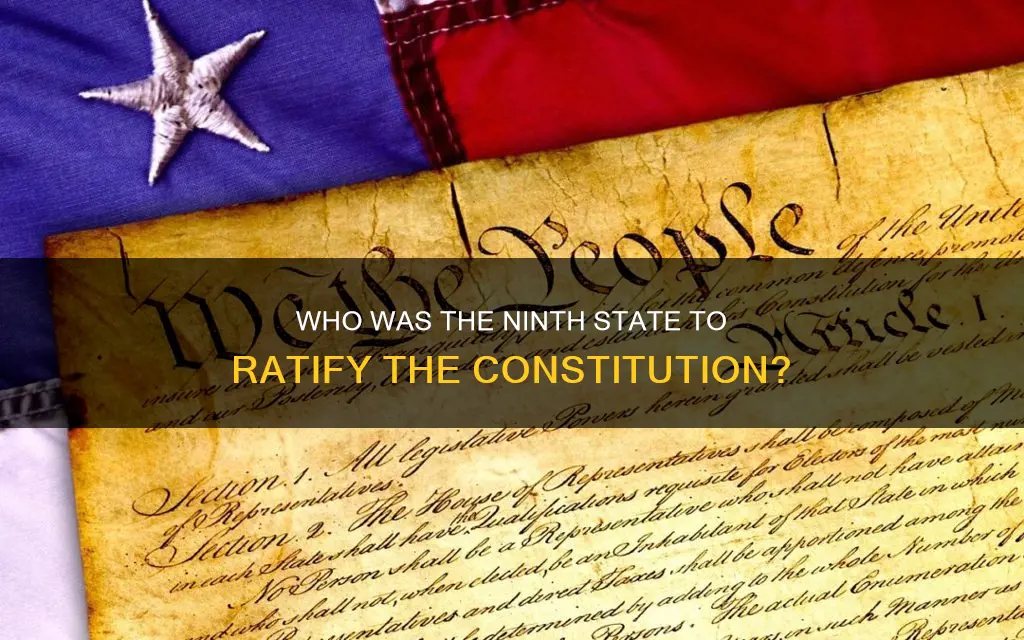 what starss was tbe 9th to ratify thr constitution