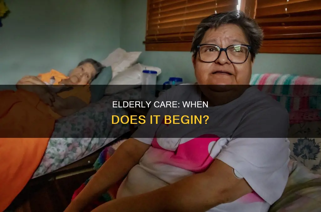 what stipulations constitute being your elderly mothers caretaker