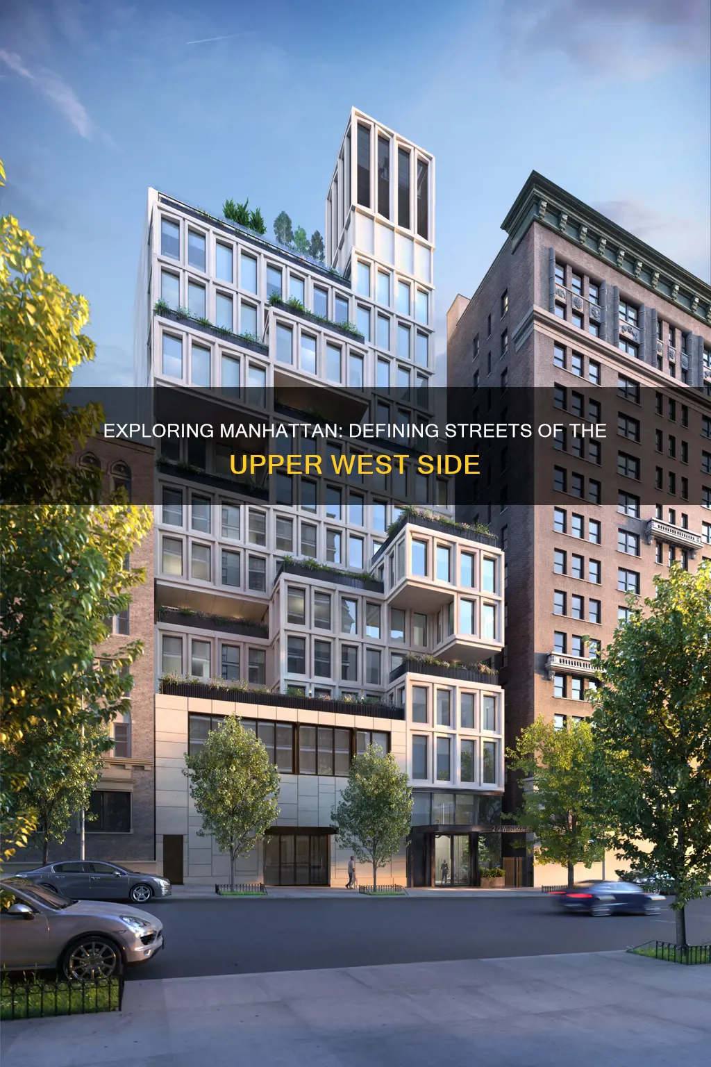 what streets constitute the upper west side of manhattan