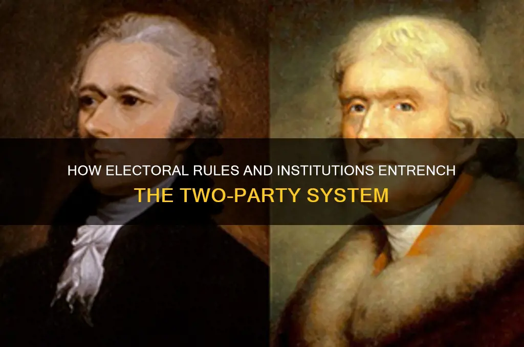 what structures of our political system support two party system