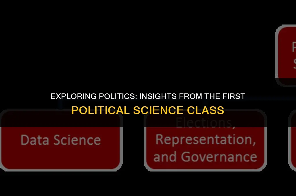 what student learn from taking first political science class