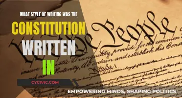 Founding Fathers' Writing Style: Constitution's Language