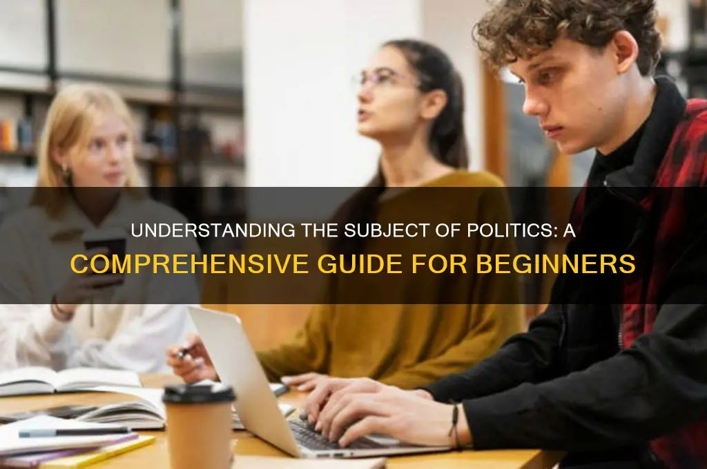 what subject is polit