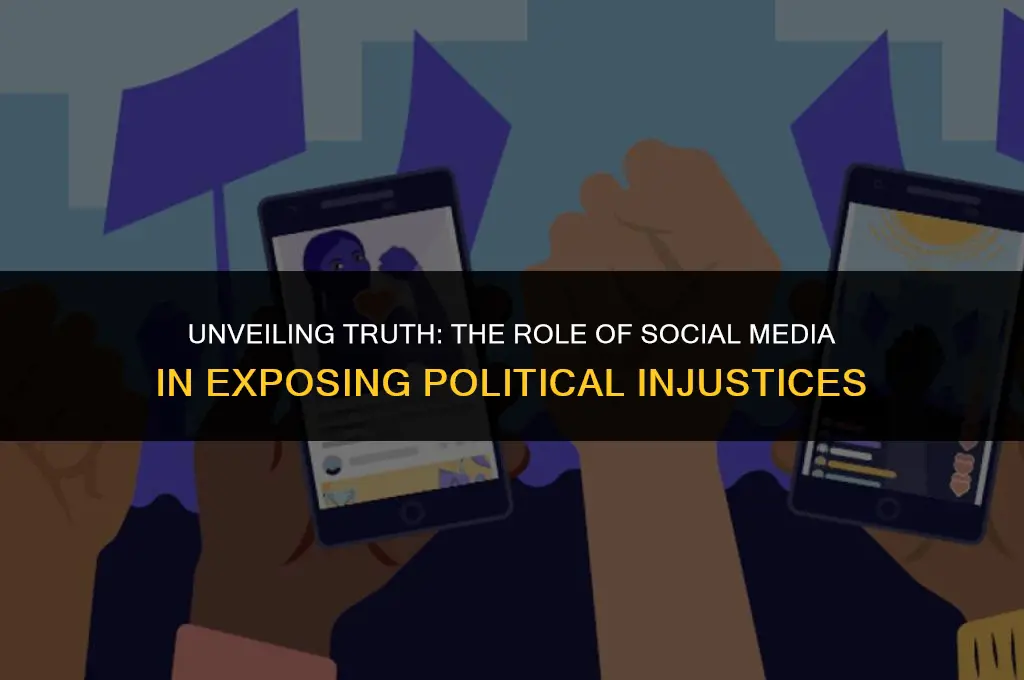 what technology became important to exposing political injustices