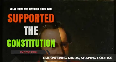 The Constitution's Supporters: What Were They Called?