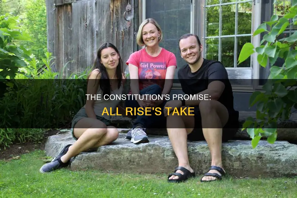 what the constitution greens to me all rise cast
