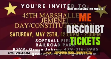 Constitution Discount Tickets: Access for All