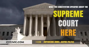 Supreme Court: What the Constitution Says