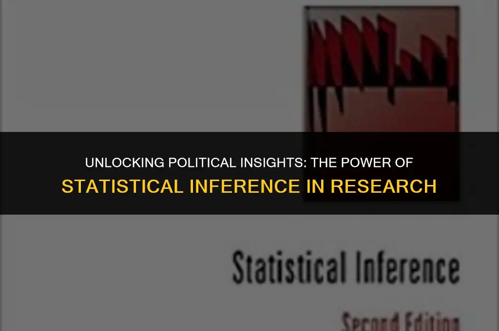 what the contribution of statistical inference in political science research
