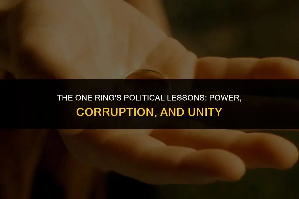 what the one ring can teach of about politics