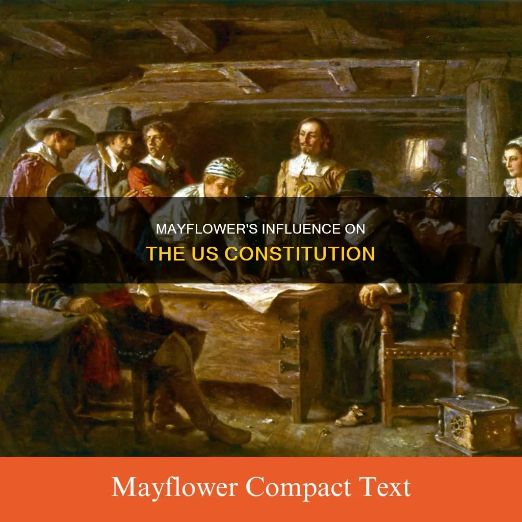 what the parts of the mayflower did the constitution share