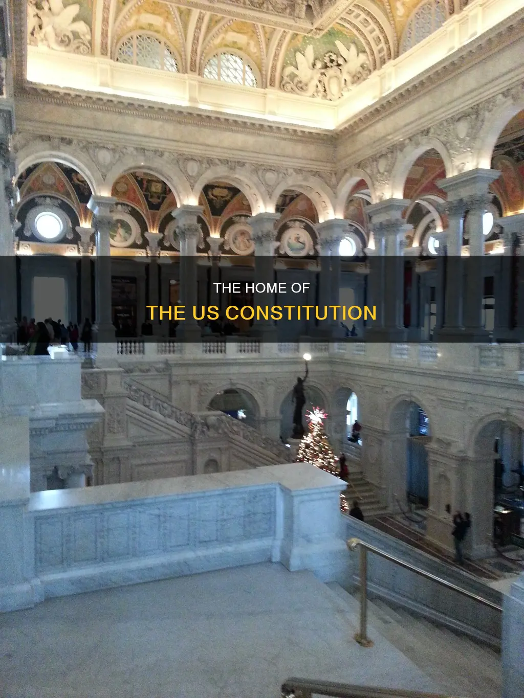 what the place that has the usa constitution in it