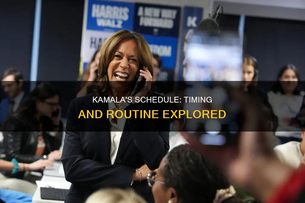 what time does kamala go on